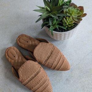 Tan mules By Birdies